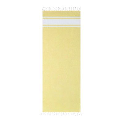 Pareo bicolor de algodón 110g/m2 en tonos pastel Ama