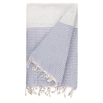 Pareo Clásico 100% Algodón 90x180 Azul