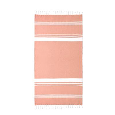 Pareo toalla 80% algodón 170 g/m² Naranja Talla Única Adulto