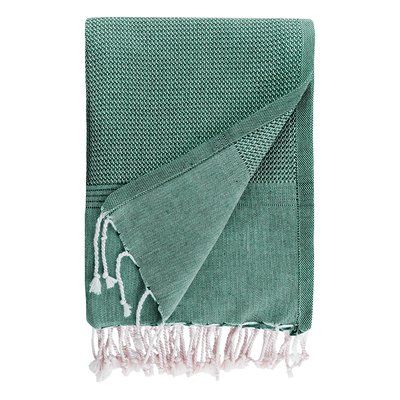 Pareo toalla algodón orgánico Verde