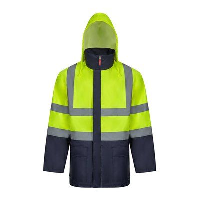 Parka 4 en 1 con cremallera y gorro oculto