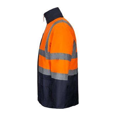 Parka 4 en 1 con cremallera y gorro oculto