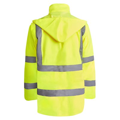 Parka acolchada alta visibilidad