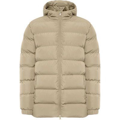 Parka acolchada Capucha fija con visera Arena Oscuro 14