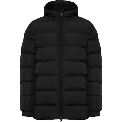 Parka acolchada Capucha fija con visera