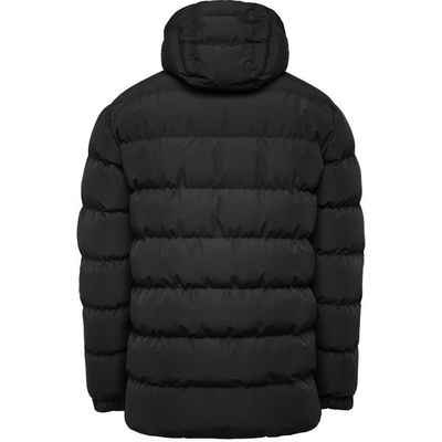 Parka acolchada Capucha fija con visera