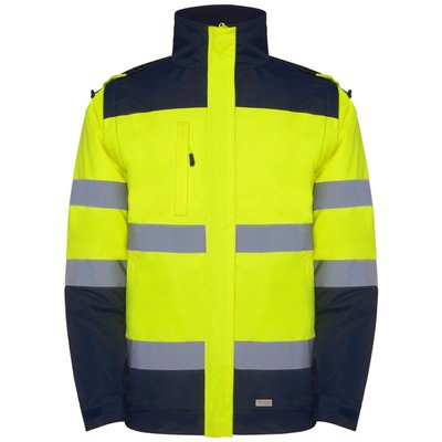 Parka Alta Visibilidad Marino/Amarillo Fluor 2Xl