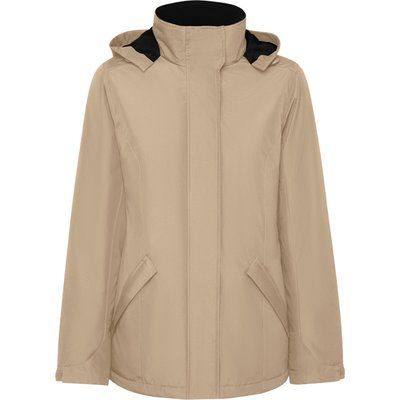 Parka impermeable para mujer Arena Oscuro M