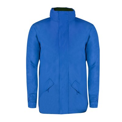 Parka Impermeable Polar Fleece Azul M