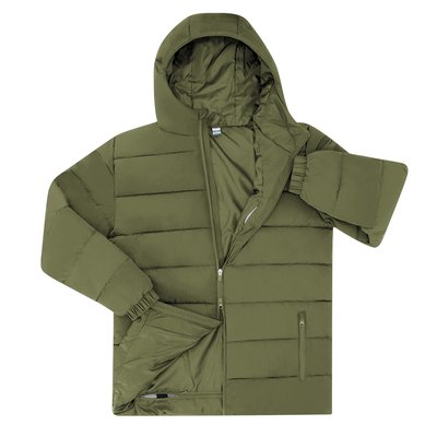 Parka infantil unisex acolchada