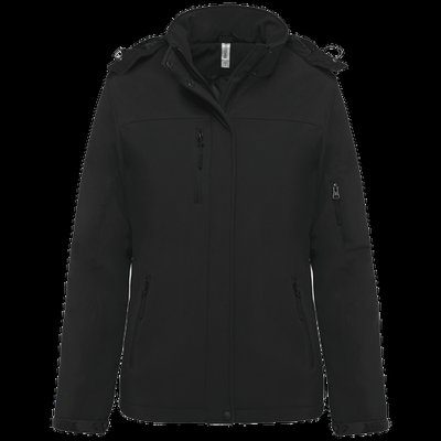 Parka softshell mujer Black Xxl
