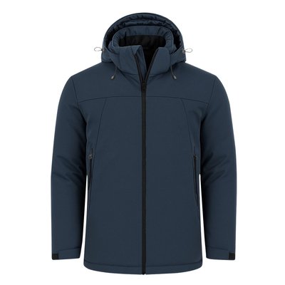 Parka unisex acolchada con capucha ajustable