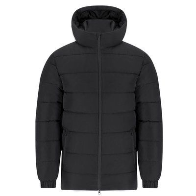 Parka unisex acolchada con capucha fija Neg S
