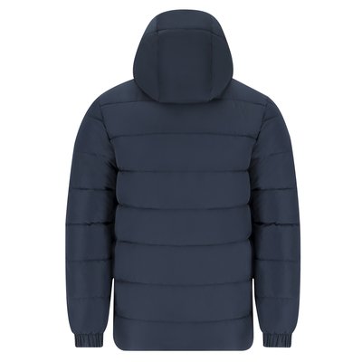 Parka unisex acolchada con capucha fija