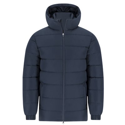 Parka unisex acolchada con capucha fija