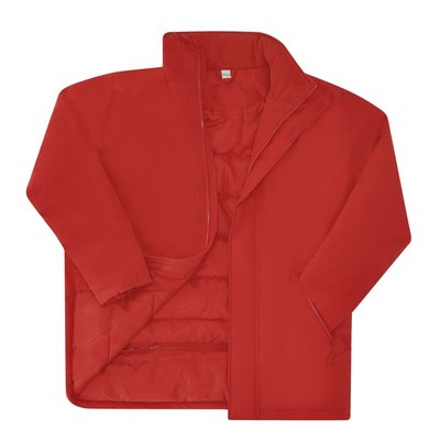 Parka unisex acolchada impermeable