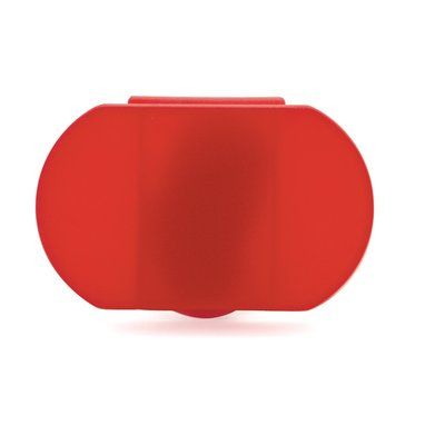Pastillero con tres compartimentos Rojo Talla Única Adulto