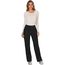 Pantalones cargo de mujer Black Xxs
