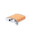 Petaca de corcho natural 170 ml acero inox