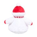 Peluche Muñeco de nieve con cremallera
