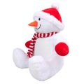 Peluche Muñeco de nieve con cremallera