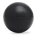 Pelota antiestrés de PU Negro Talla Única Adulto
