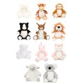 Peluche poliéster con vientre de felpa