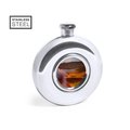 Petaca Circular Cromada 150ml