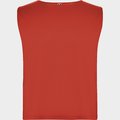 Peto Deportivo Transpirable Unisex Rojo XL