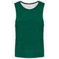 Peto Reversible deportes Dark Green / White L/XL