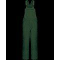 Peto de trabajo unisex con bolsillos Forest Green XXL