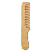 Peine de bambú con mango Bambu Talla Única Adulto