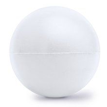 Pelota antiestrés de PU Blanco Talla Única Adulto