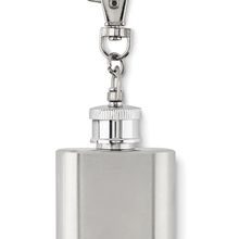 Petaca Llavero 28ml Acero Plata