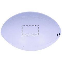 Pelota de rugby antiestrés | SEGMENT 4 | 25 x 15