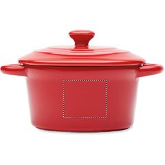 Pequeño juego fondue de cerámica 300 ml | Trasero | 40 x 35