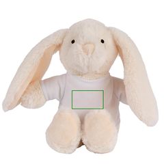 Peluche personalizable en camiseta | Frontal | 30 x 20