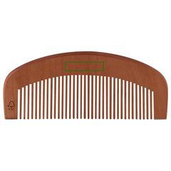 Peine de madera | Frontal | 30 x 7