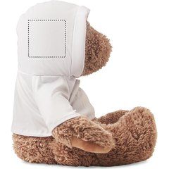 Peluche Grande Osito para Sublimación | HOODIE LEFT | 50 x 50