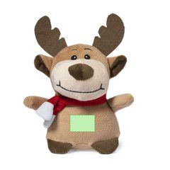 Peluche Navideño Suave 3 diseños | En el reno | 30 x 20