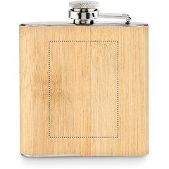 Petaca Ecológica de Bambú 170ml | Trasero | 50 x 70