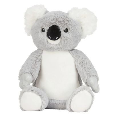 Peluche poliéster con vientre de felpa