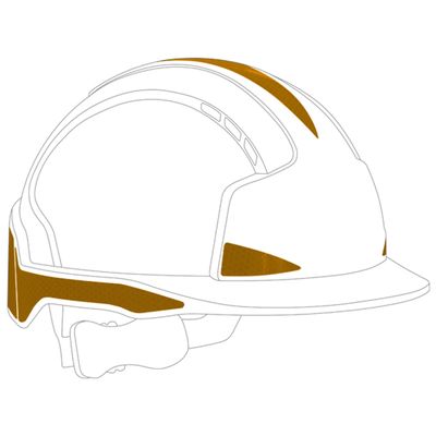 Pegatinas reflectantes para casco
