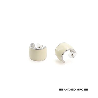 Pendientes Plateados Zinc