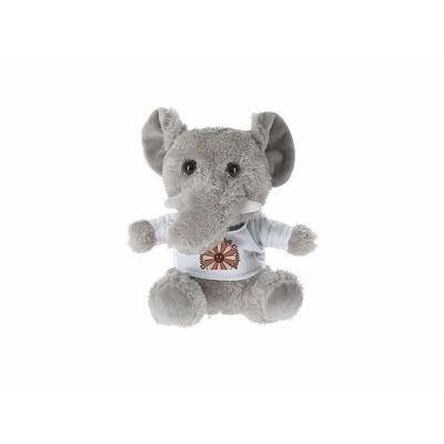 Peluche elefante personalizable Gri