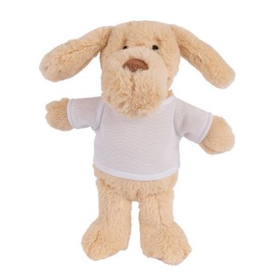 Peluche personalizable en camiseta Perro