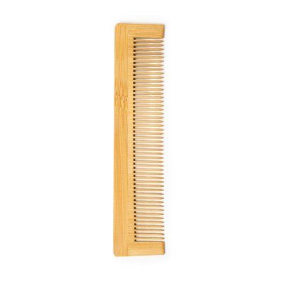 Peine de bambú apto para bolso Bambu Talla Única Adulto