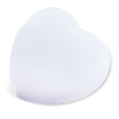 Pelota Antiestrés Corazón Blanco