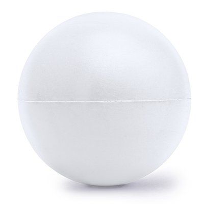 Pelota antiestrés de PU Blanco Talla Única Adulto