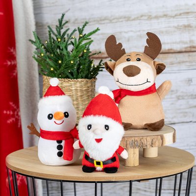 Peluche Navideño Suave 3 diseños